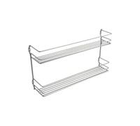 Metaltex Pepito / 364632039 Étagère à épices 2 étages 36 x 8 x 19 cm Revêtement Polytherm