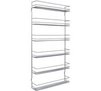 Metaltex Pepito Spice Rack 6 étagères 36X8X71 Cm Silver