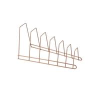 Metaltex - Porte-couvercles - 6 Places - Revêtement Polytherm - 34 x 15 x 18 cm - Cricket
