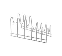 Metaltex Porte-couvercles à poserLIDO, Fil de Fer, Argent