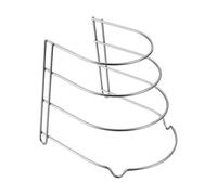 Metaltex - Porte-poêles 4 places - CANYON, Silver