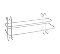 Metaltex - Porte-Serviettes Double + 2 Crochets - Radius