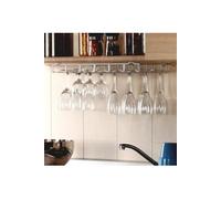 Metaltex - porte verre pour 18 verres à pieds 49 x 29 x 4 cm