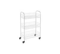 Metaltex Sienna 340633 Chariot roulettes 41 x23x 63 cm 3 paniers - Coloris aléatoire