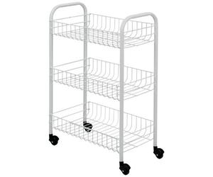 METALTEX Resserre démontable 3 paniers SIENA BLANC (EM.049) *