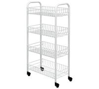 METALTEX Resserre démontable 4 paniers PISA BLANC (EM.049) *