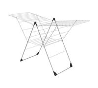 Metaltex 40583039080 Vento Tec Séchoir sur Pieds à Ailes Epotherm Argenté 30 m