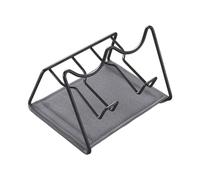 Metaltex Sodatex Lot de 2 Porte-Bouteilles à Lave avec Porte-Couvercle, Noir