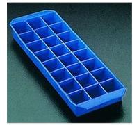 Metaltex Bac à glaçons en caoutchouc 26 x 9 cm – 24 cubes – Bleu