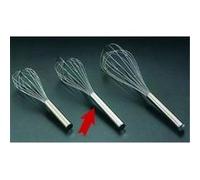 Metaltex Fouet 122830 Acier inoxydable manche plein 30 cm Argent