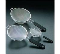Metaltex Passoire tamis à manche - D : 18 cm - inox et plastique - blanc