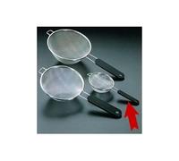 Passoire tamis à manche - D : 7 cm - inox et plastique - blanc