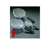 METALTEX Passoire tamis à manche - D : 10 cm - inox et plastique - blanc