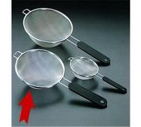 METALTEX Passoire tamis à manche - D : 10 cm - inox et plastique - blanc