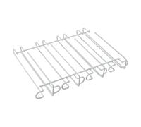 Metaltex sous-Plan Verre 33x27x7 cm Blanc