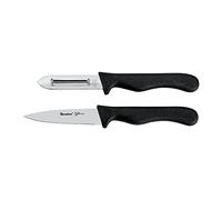 Metaltex 1 Couteau Office + 1 éplucheur économe Basic