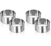 Metaltex Store 2 Cercles à Patisserie INOX 8,5cm (Lot de 2)