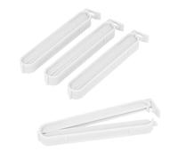 Metaltex Pinces de fermeture pour sachets plastiques 295610 - Lot de 4, 10 cm