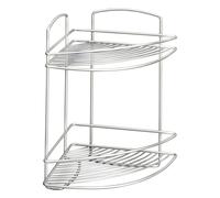 Metaltex Support De Douche D'angle À 2 Niveaux Onda Argenté Argenté