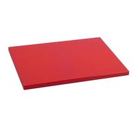METALTEX - Tabla de cocina, Polietileno, Rojo, 38 x 28 x 1,5 cm