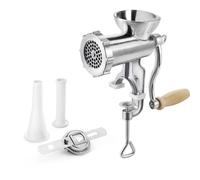 METALTEX Tamis À Viande À Main Jack-8 En Aluminium Avec Accessoires 25x10x26 Cm