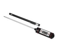 Metaltex - Thermomètre à sonde électronique, Noir/Argent