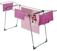 Metaltex Tomado Hydra Plus Étagère de séchage 18 M Ligne 179X56X105 Cm Gris/Noir