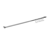 Metaltex - Tringle 78 cm + 6 Crochets - LONARDO