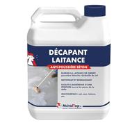Metaltop Decapant Laitance - 5 L Nettoyant puissant pour éliminer la poussière de ciment et les impuretés en surface
