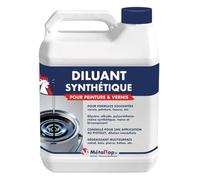 Metaltop - Diluant Synthetique - 20 L - Dégraisse efficacement les surfaces grasses et dilue peinture, laque ou vernis