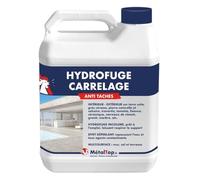 Métaltop - Hydrofuge Carrelage - 20 L - Protection invisible pour carreaux et joints, intérieur et extérieur.
