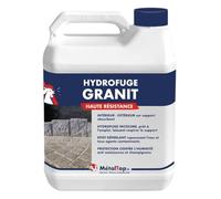 Metaltop Hydrofuge Granit - 5 L Protection anti-tache et anti-humidité invisible pour pierre granitique poreuse
