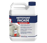 Métaltop - Nettoyant Facade - 20 L - Action rapide sur dépôts verts, mousses et souillures