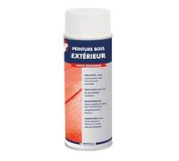 Metaltop - Peinture Bois Exterieur - Gris anthracite - RAL 7016 - Bombe 400 ml - Finition brillante, haute résistance UV et intempéries, application facile