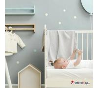 Metaltop - Peinture Chambre Bebe - Brun beige - RAL 8024 - Pot 1 L
