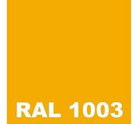 Metaltop - Peinture Couloir - Jaune de sécurité - RAL 1003 - Pot 15 L