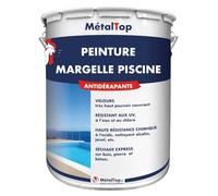Metaltop - Peinture Margelle Piscine - Beige brun - RAL 1011 - Pot 15 L