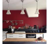 Metaltop - Peinture Mur Cuisine - Brun beige - RAL 8024 - Pot 5 L