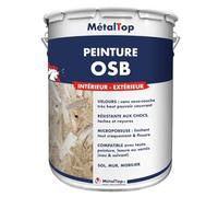 Metaltop - Peinture Osb - Beige brun - RAL 1011 - Pot 1 L - Protection renforcée contre l'usure quotidienne, les rayures et les éclaboussures, assurant ainsi une longue durée de vie.