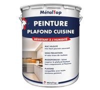 Metaltop - Peinture Plafond Cuisine - Bleu ciel - RAL 5015 - Pot 15 L
