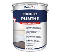 Metaltop - Peinture Plinthe - Jaune de sécurité - RAL 1003 - Pot 15 L