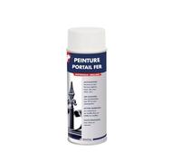 Metaltop Peinture Portail Fer - Blanc perle - RAL 1013 - Bombe 400 ml Protection antirouille et finition durable pour métal extérieur.