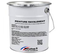 Metaltop - Peinture Ravalement - Gris ardoise - RAL 7015-5 L - Protection façade longue durée, microporeuse, résistante UV et intempéries