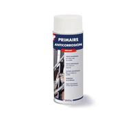 Metaltop - Primaire Anticorrosion - Gris fenêtre - RAL 7040 - Bombe 400 ml - Sous-couche antirouille haute performance pour métal.