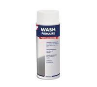 Metaltop - Wash Primaire - Blanc pur - RAL 9010 - Bombe 400 ml - Sous-couche d'accroche pour inox, galva, alu, zinc