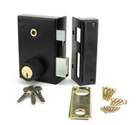 Metalux - METALUX 852 Droite - Serrure en applique Verticale avec cylindre rond intégré pour porte d'entrée