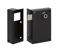 Metalux - METALUX Série 539 Gauche - Serrure en applique sans condamnation 70x110mm Carré de 7 Porte de jardin Portail Porte extérieur