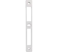 Gâche plate pour serrure à pêne dormant et 1/2 tour - épaisseur 6 mm MÉTALUX