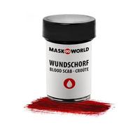 Metamorph Croûte de Plaie - Sang Faux - Horror Skin - avec Éponge pour Créer des Blessures Réalistes - Maquillage pour Halloween, Carnaval et événement d'horreur - Makeup