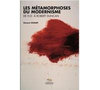 Metamorphoses du modernisme de h.d. a robert duncan (les) - Clément Oudard - Presses De La Sorbonne Nouvelle - broché - Essai